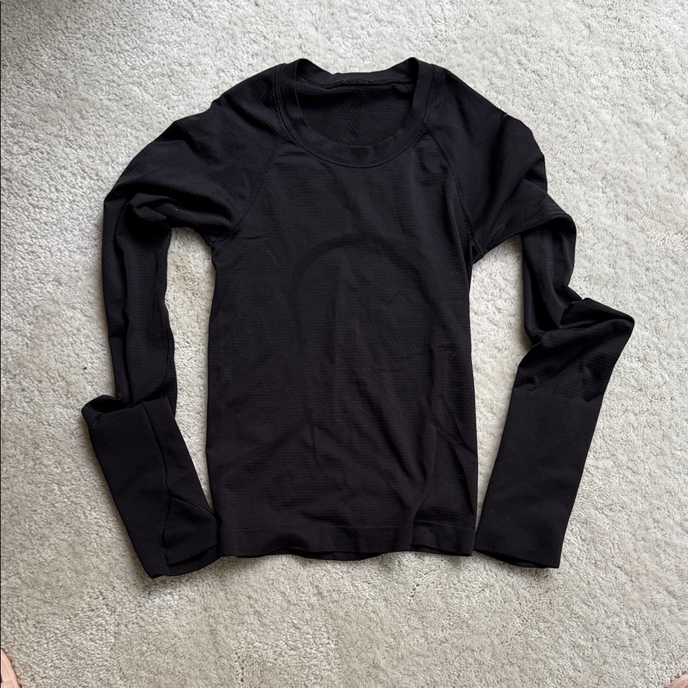Black Long Sleeve Top
